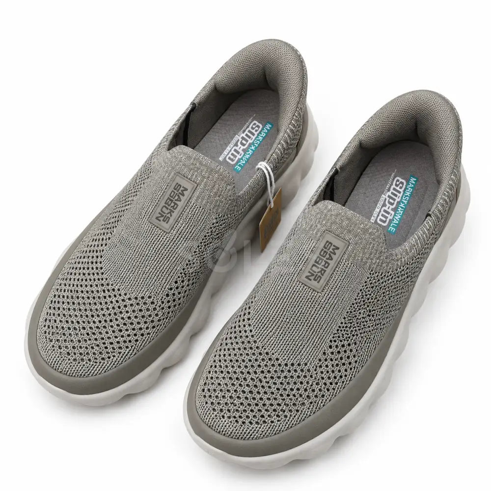 SOLES M-935 camel men's breathable mesh slip-on walking shoe, photo 4 of 4